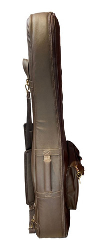 Suit Case Para Violão Folk 91 Guitar's Marrom