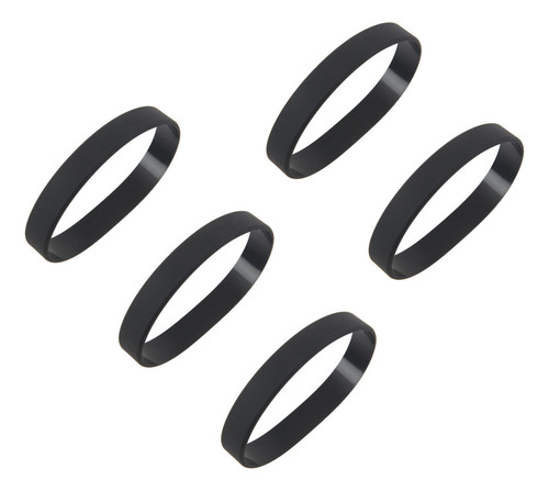 Z 5 Pulseiras De Elasticidade De Borracha De Silicone