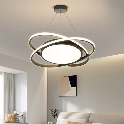 . Lámpara De Techo Led Moderna Con Luz Colgante Regulable