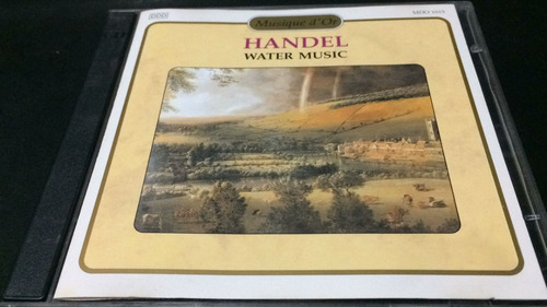 Handel - Water Music  Cd Nuevo Cerrado 