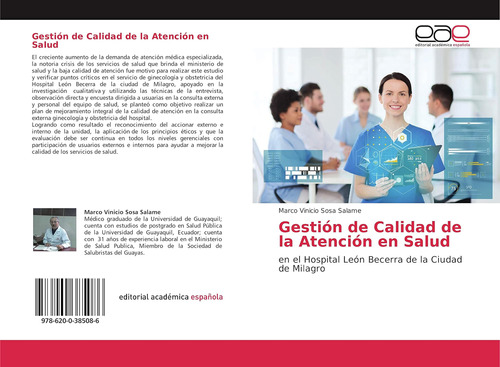 Libro: Gestión De Calidad De La Atención En Salud: En El De