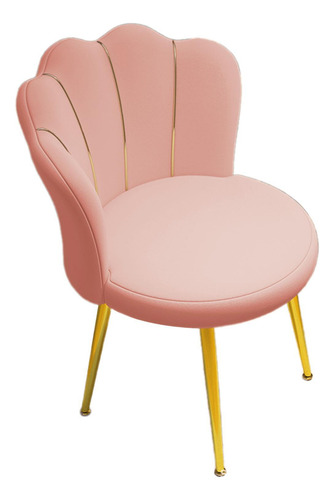 Silla De Tocador Con Asiento Tapizado, Cómoda Silla De