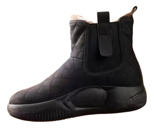 Botas De Nieve De Invierno Botines Aislamiento 37 Negro