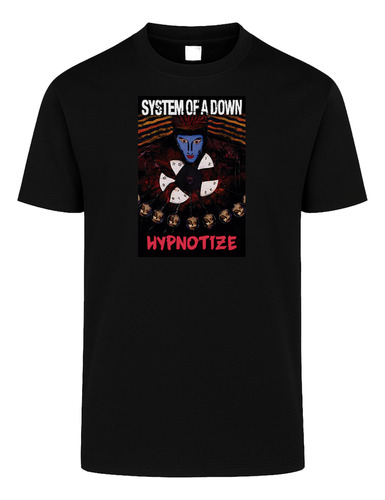 Playera Negra Unisex Premium System Of A Down Ag163