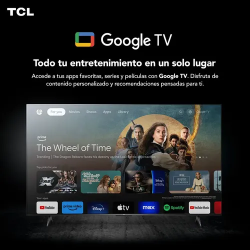 Smart TV QLED 4K TCL T6C (60Hz)