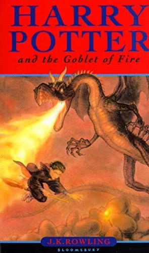Livro Harry Potter And The Goblet Of Fire - J K Rowling [2000]