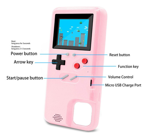 Case De Juego De iPhone Lucbuy, Estuche Protectora Con 36 Ju