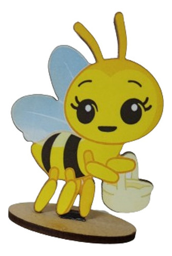 Souvenir Stickers Laminado Abejita Chiquitita X 15u