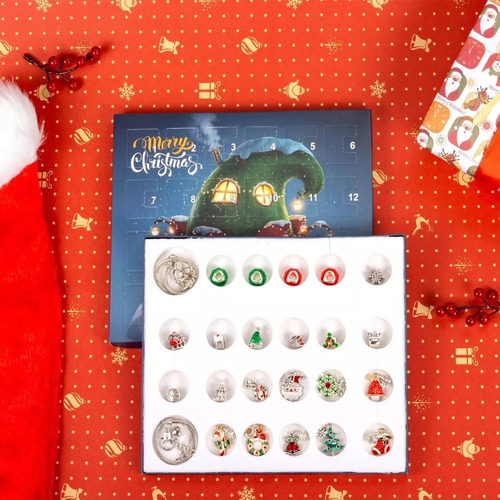 Cuenta Atrás Del Calendario De Adviento De Navidad