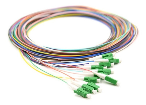 Cables Multi Pigtail Lc/ Apc 12 X Colores 0.9mm Lszh 2mtrs