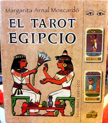 El Tarot Egipcio En Español Con Libro Y Cartas En Estuche