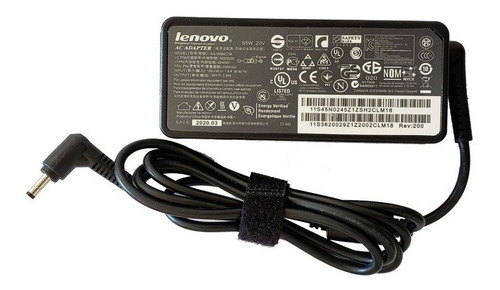 Cargador Lenovo Ideapad 100s-14ibr 20v 3.25a 4.0*1.7mm