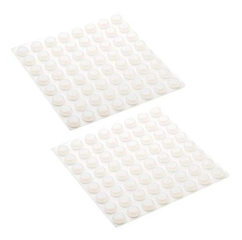 Cojín Rocutus 128pcs Claro Adhesivo De Caucho De Silicona Pu