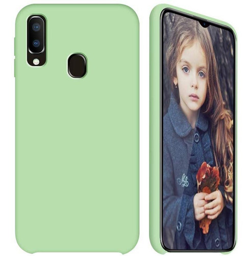 Protector Silicone Case Samsung A10s A10e A20s A50s Colores