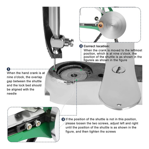 Maquina De Coser Manual, Para Reparacion De Zapatos Y Mas