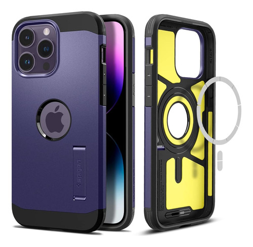 Funda Para iPhone 14 Pro Color Violeta Intenso Spigen 