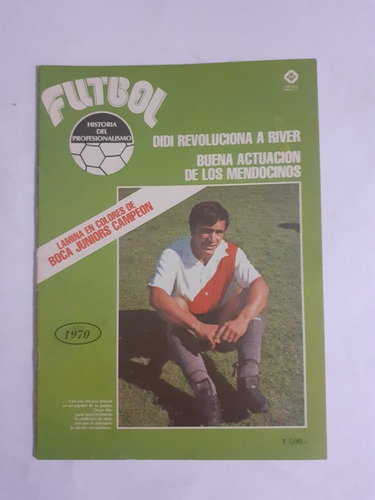 Fútbol Historia Del Profesionalismo 84 Lamina Boca 1970