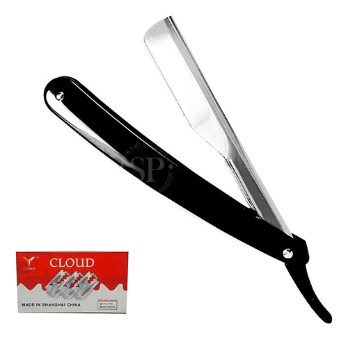 Navaja Navajin Barbero Peluquero + 10 Filos Cloud