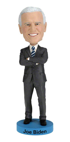 Royal Bobbles Joe Biden Bobblehead, Figura Realista De Poli.