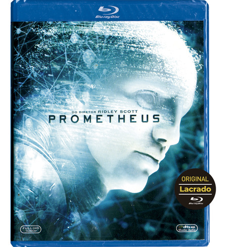 Blu-ray Prometheus - De Ridley Scott - Original Novo Lacrado