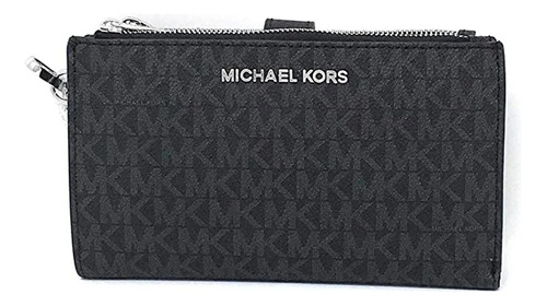 Billetera Michael Kors Negra Logo