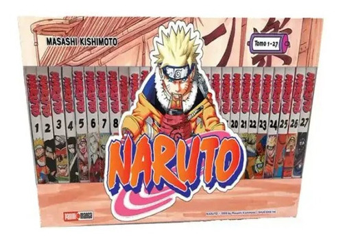 Boxset Naruto Tomos Del 1al 27 Panini En Español