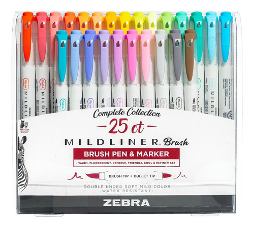 Rotuladores Zebra Mildliner De Doble Punta