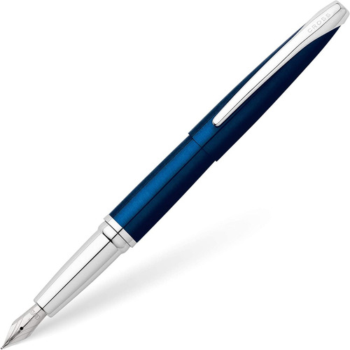 Lapicera Pluma Cross Atx Azul Translucido 886-37m