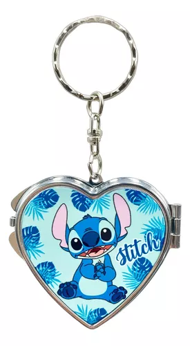 Llavero Stitch Disney Con Espejo Y Peine
