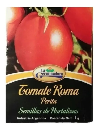 Semillas De Tomate Perita Sobre Huerta Hidroponia