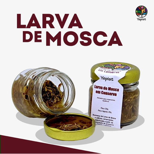 Larva De Mosca Em Conserva 30g/30ml