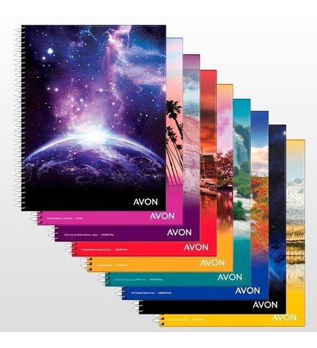 Cuaderno Ledesma Avon Universitario 84 Hojas Rayadas Pack X5