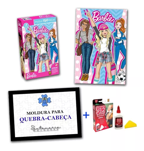 Puzzle 60 peças Barbie - Loja Grow