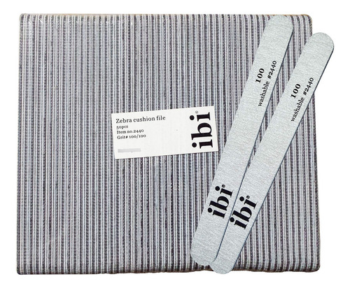 Lima De Cojín De Cebra Grano 100/100 Lavable Y Desinfectable