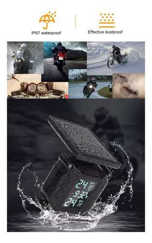 Monitoreo De Presión De Neumáticos Motocicleta Detector Tpms