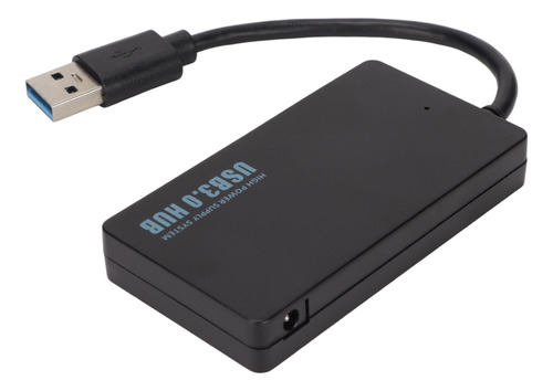 Hub Usb 3.0 Ultradelgado Portátil De 4 Puertos De 5 Gbps De