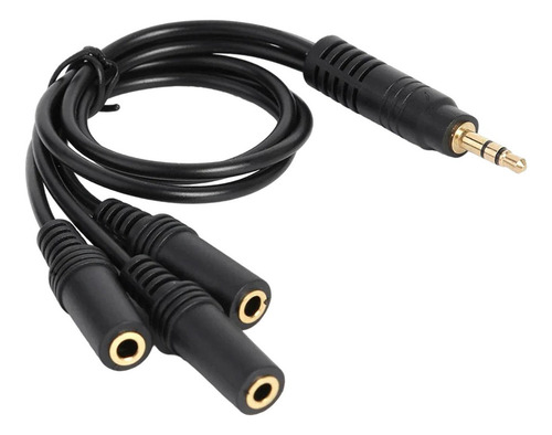 3 Distribuidor De Audio Extensor De Auriculares 3,5 Mm Macho