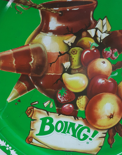 Antigua Charola Metálica De Refrescos Pascual Boing, 50s (Usado)