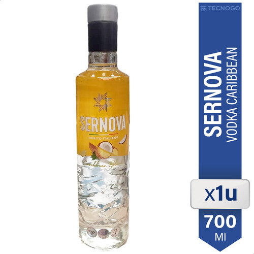 Vodka Sernova Blend Caribbean Spirito Italiano - 01 Almacen