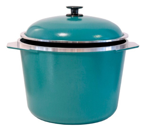 Cacerola Olla Pucherona 14 L Doña Tina Con Antiadherente Aqua