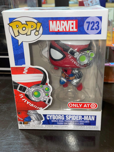 Funko Pop! Marvel , Cyborg Spider-man