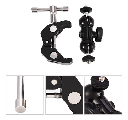 Adaptador De Cabezal Multifunción Ajustable Con Doble Brazo