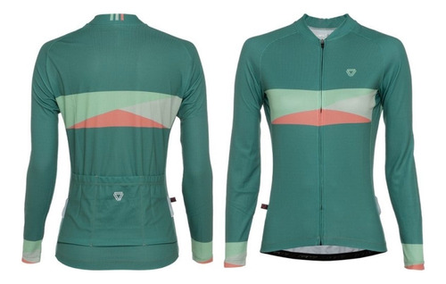 Jersey Ciclismo M/l Hombre Gw Crosswalk Jade