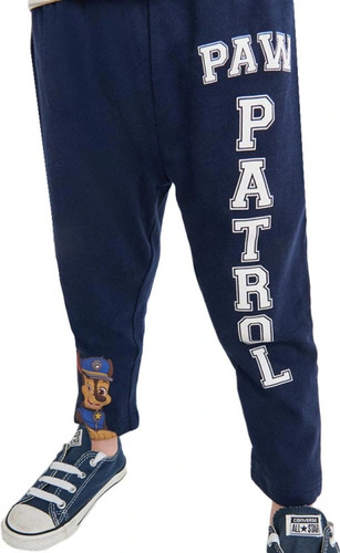 Conjunto Playera Y Pants Paw Patrol Casual Niños 1198232 Azul Oscuro Liso 3x