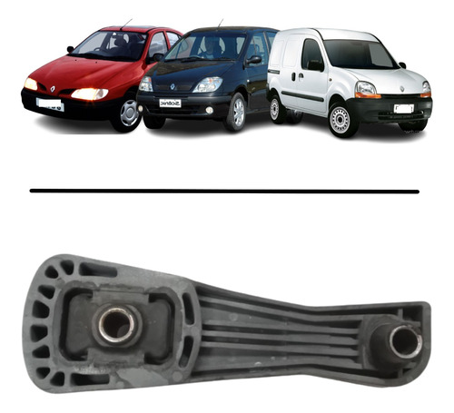 Coxim Câmbio Traseiro Renault Kangoo Megane Scenic 1.6