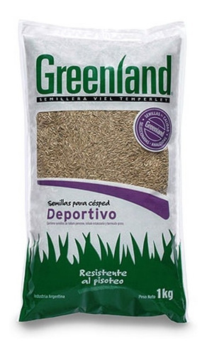 Semillas Pasto Cesped Deportivo Futbol Rugby Greenland 500gr