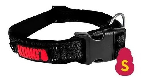 Collar Perro Kong Regulable Acolchado Small 25-35 Cm X 16 Mm