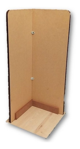 Imagem 3 de 5 de Brinquedo Gato Arranhador Mdf Protetor De Canto De Sofá