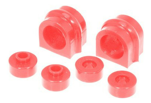 Kit De Bujes De Barra Estabilizadora Delantera 27 Mm Rojos.