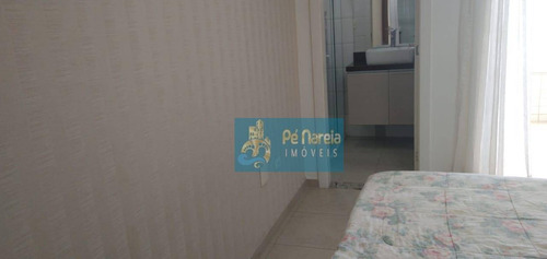 Imagem 15 de 30 de Apartamento Com 3 Dormitórios À Venda, 140 M² Por R$ 740.000,00 - Canto Do Forte - Praia Grande/sp - Ap0855